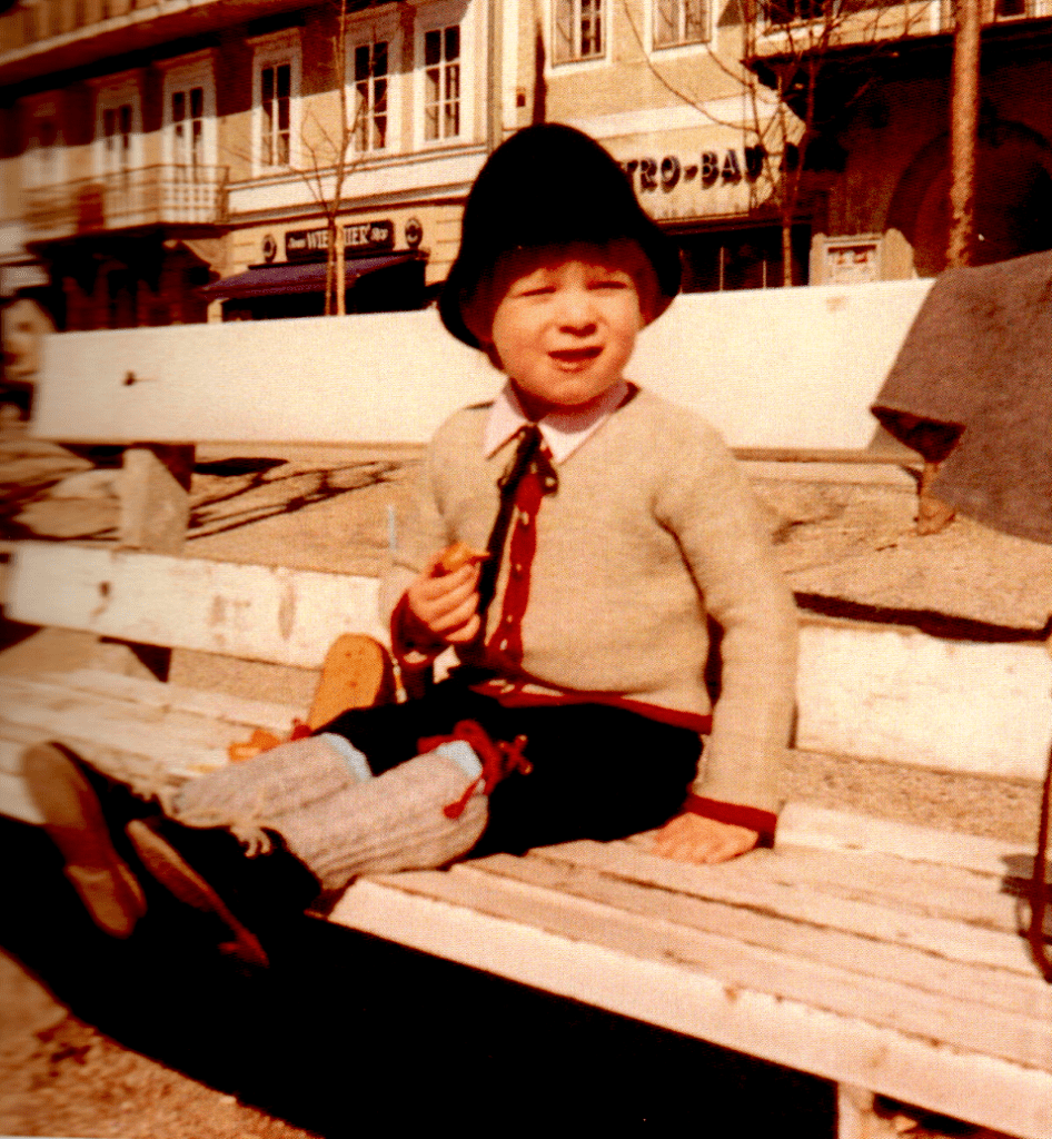 Matthias Moser in jungen Jahren